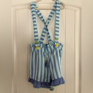 Matilda Jane overall shorts size 8